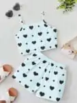 Very cute love all-over print short tops for kids