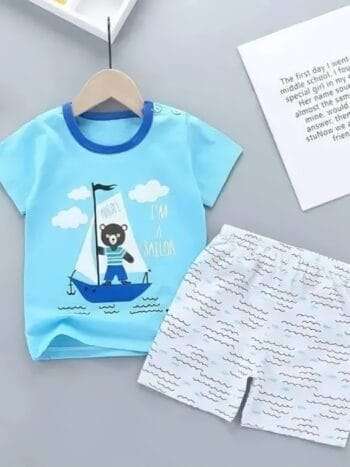 Comfortable and cute cartoon design clothes for children