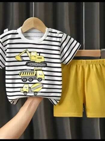 Comfortable and cute cartoon design clothes for children