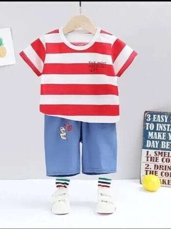 Comfortable and cute cartoon design clothes for children