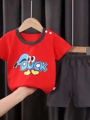 Comfortable and cute cartoon design clothes for children