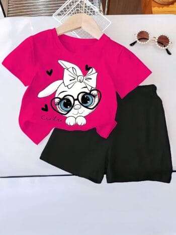 Comfortable and cute cartoon design clothes for children
