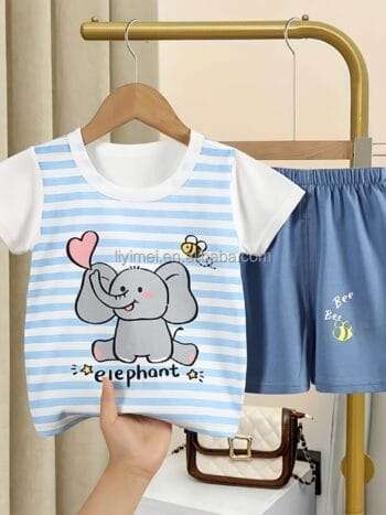 Comfortable and cute cartoon design clothes for children