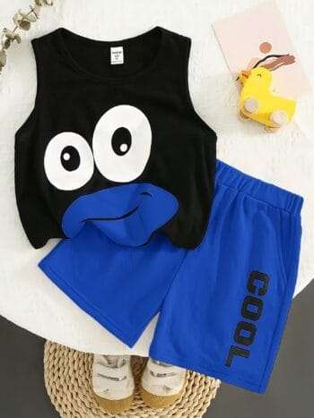 Comfortable and cute cartoon design clothes for children