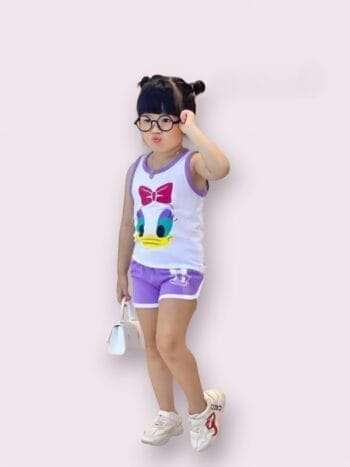 Comfortable and cute cartoon design clothes for children