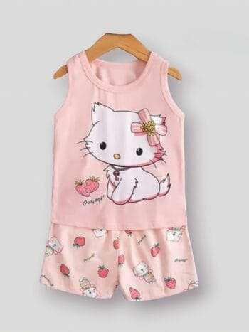 Comfortable and cute cartoon design clothes for children