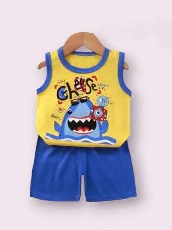 Comfortable and cute cartoon design clothes for children