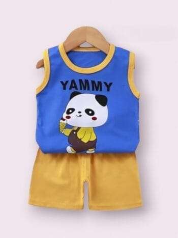 Comfortable and cute cartoon design clothes for children