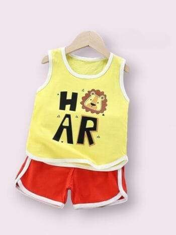 Comfortable and cute cartoon design clothes for children