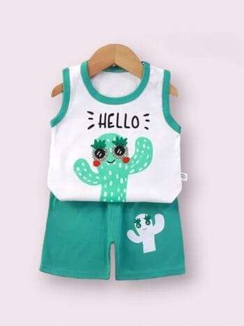 Comfortable and cute cartoon design clothes for children
